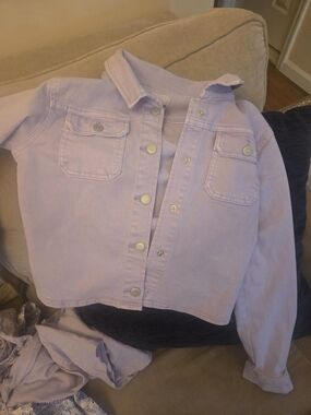 Cat & Jack Lilac Jean Jacket for Kids